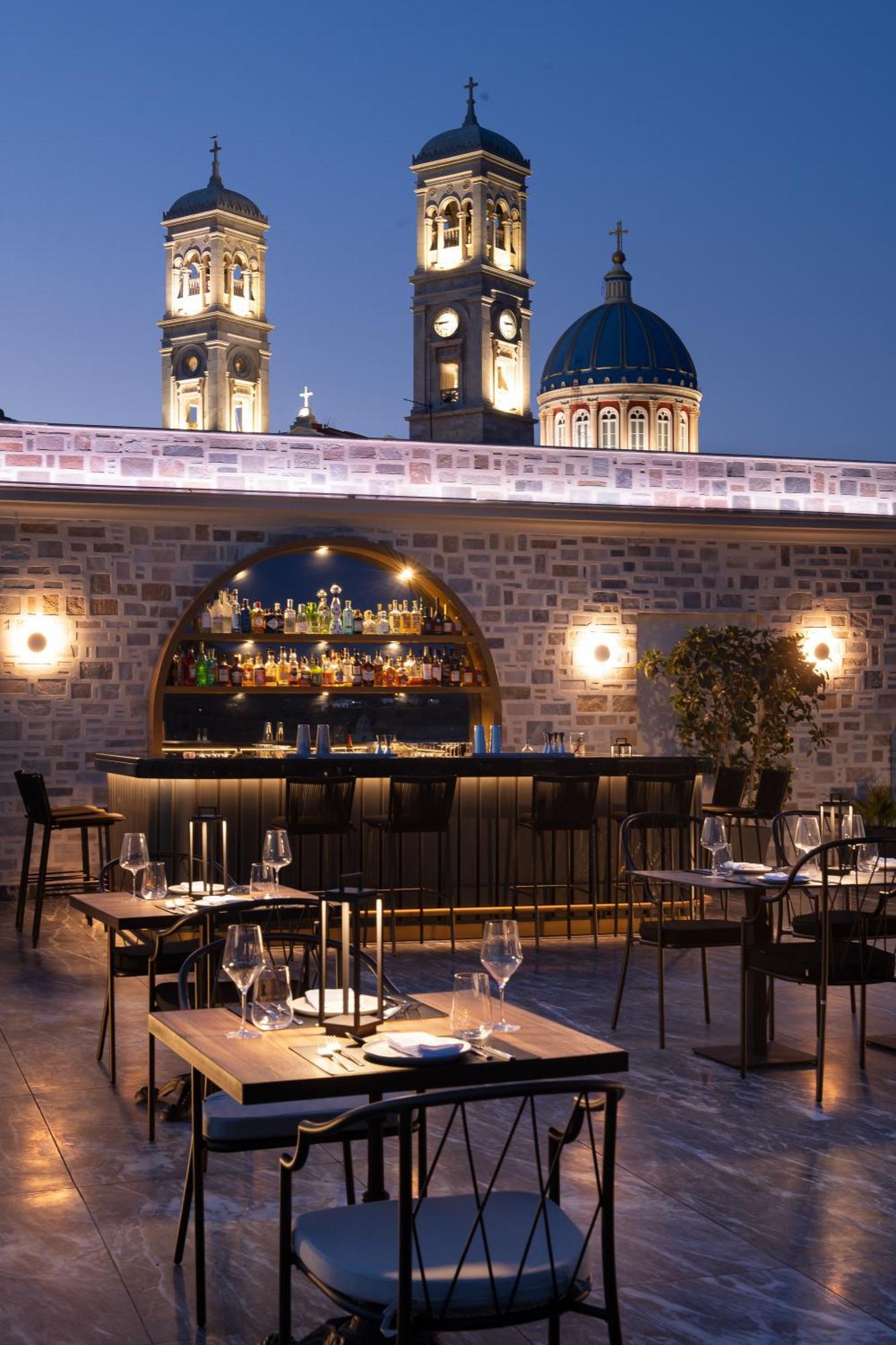 Argini Syros Hotel Ермополи Екстериор снимка